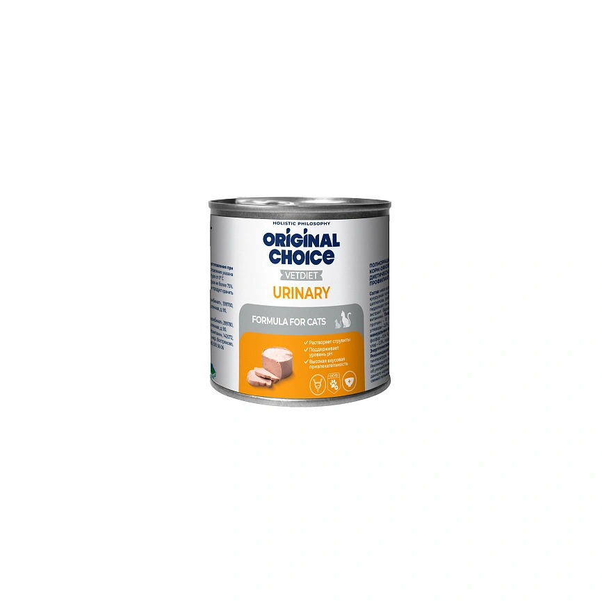Влажный корм ORIGINAL CHOICE Veterinary Diet Urinary Cat, 240 г фото 1