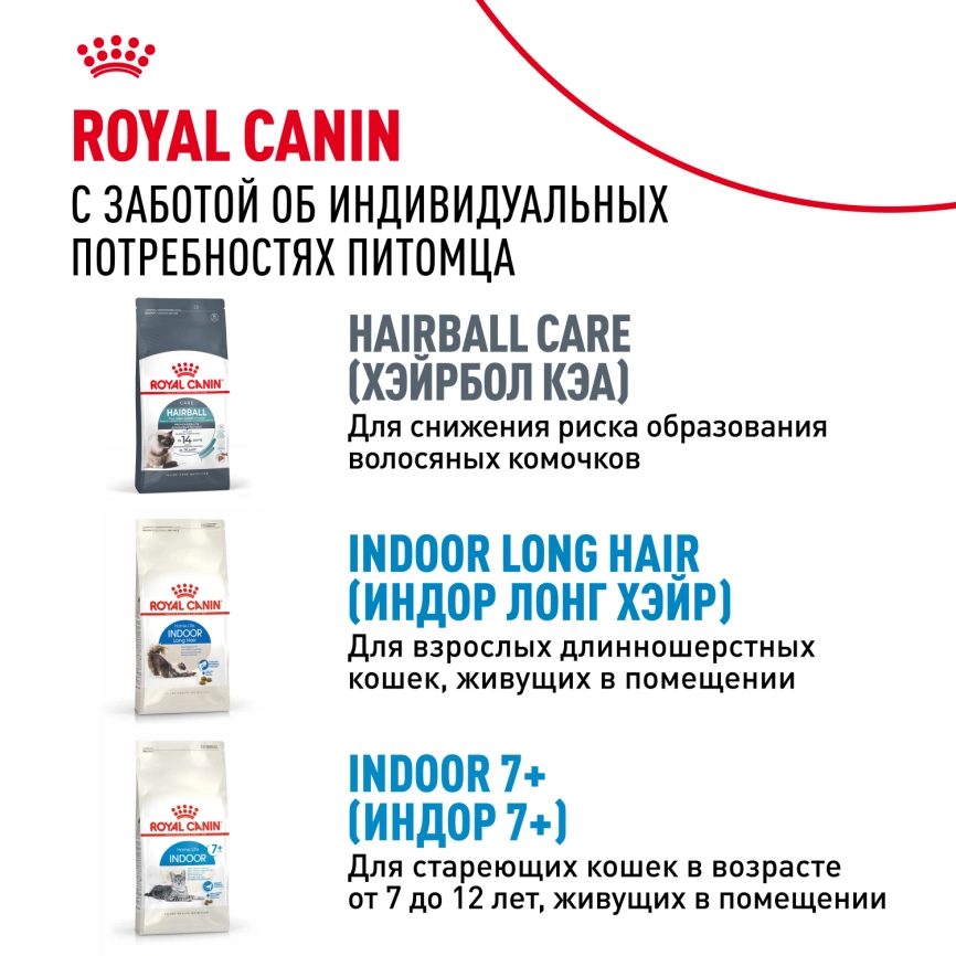 Сухой корм Royal Canin Indoor для кошек, 4 кг фото 10