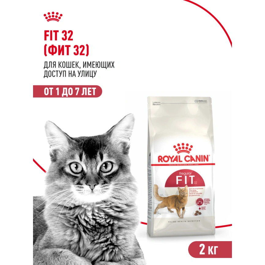 Сухой корм Royal Canin Fit для кошек, 2 кг фото 15