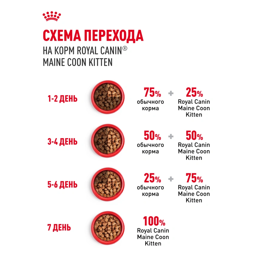 Влажный корм Royal Canin Maine Coon Kitten в соусе для котят породы мейн-кун и других крупных пород старше 3 месяцев, пауч, 85 г фото 23