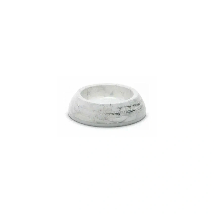 Миска SAVIC Delice Cat Marble для животных, мраморно-серый белый пластик, 0,2 л фото 1