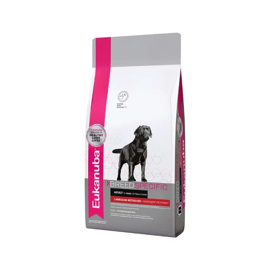 Сухой корм Eukanuba Adult Labrador Retriever для взрослых собак породы лабрадор, 10 кг фото 1