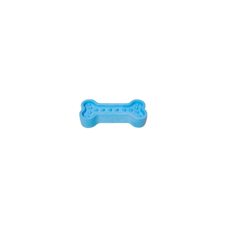 Игрушка Homepet Foam TPR Puppy для собак, косточка голубая, 13 см х 6 см фото 1