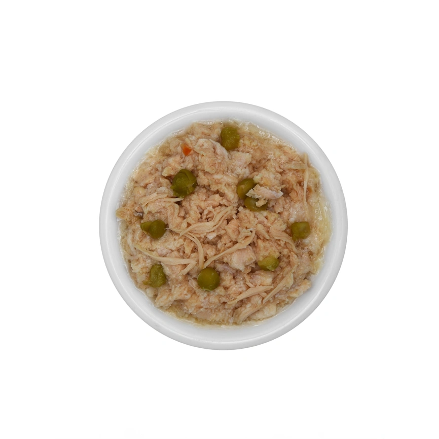 Влажный корм Almo Nature Chicken для кошек, с курицей и зеленым горошком, 100 г фото 4