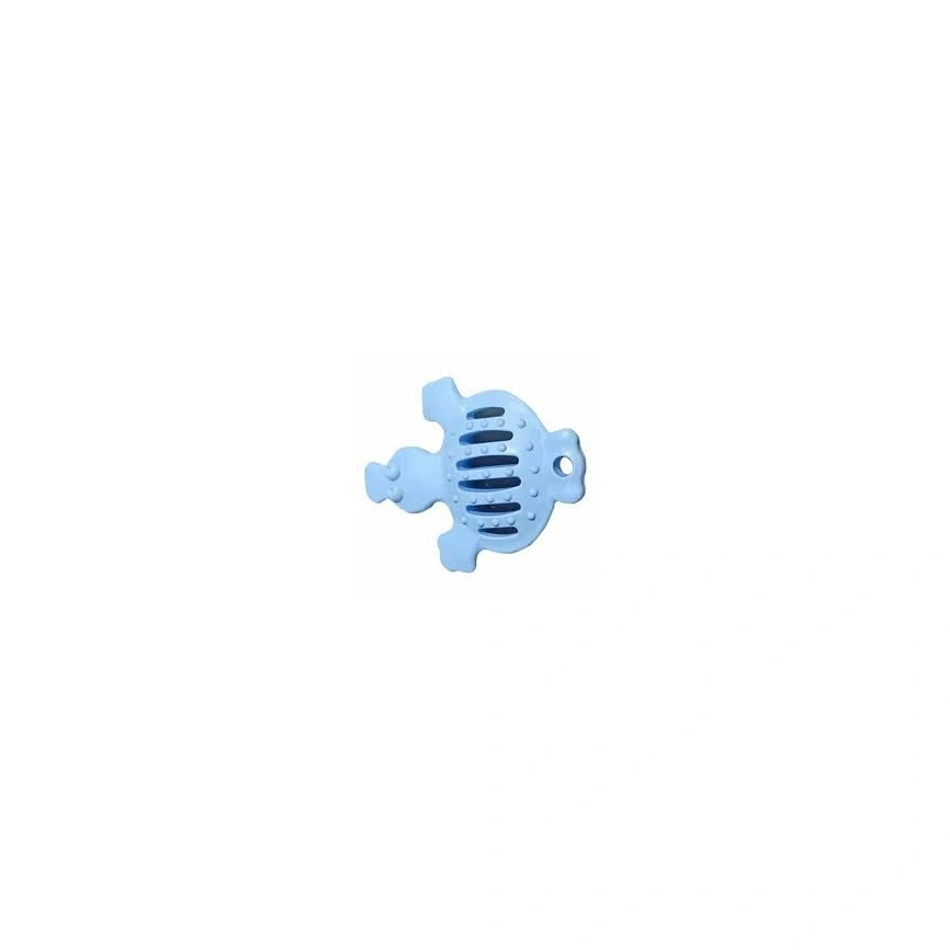 Игрушка Homepet Dental для собак, утка голубая, 13,5 см х 11 см фото 1