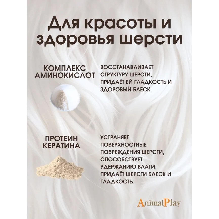 Шампунь Animal Play Протеиновый для собак, всех пород, 250 мл фото 2