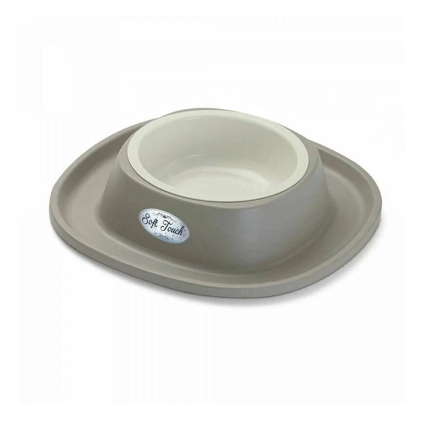 Миска Georplast Soft Touch для животных, на подставке пластик, 0,60 л фото 1