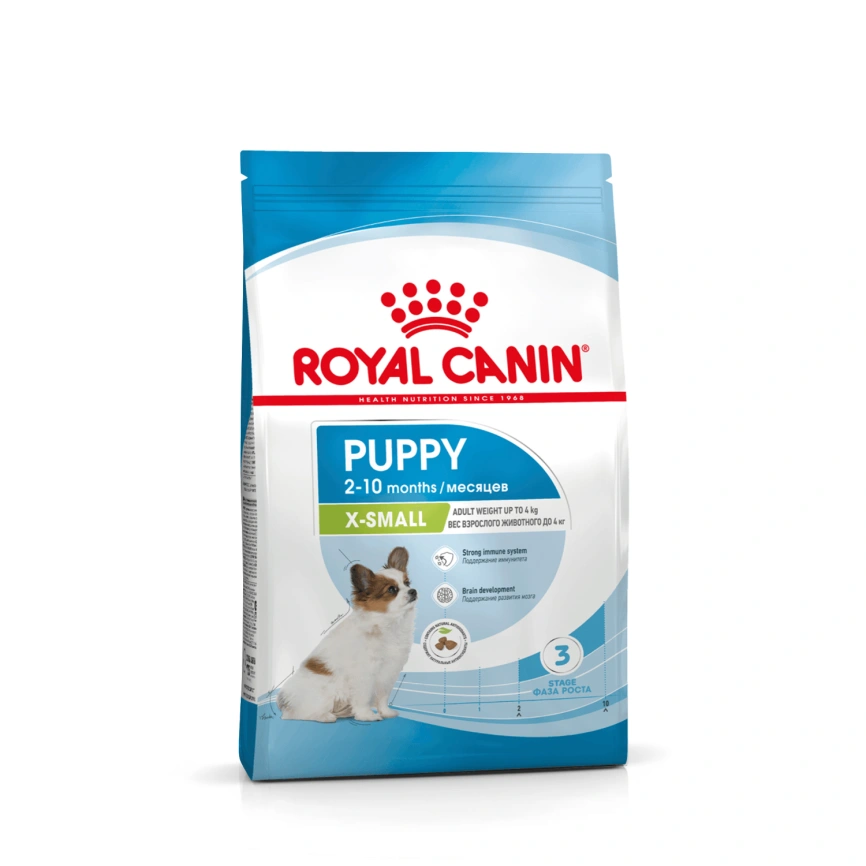 Сухой корм Royal Canin X-Small Puppy для щенков, 3 кг фото 14