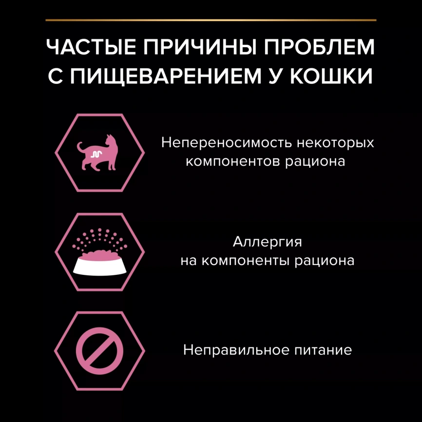 Сухой корм PRO PLAN Lamb для взрослых кошек с чувствительным пищеварением или особыми предпочтениями в еде, с высоким содержанием ягненка, 10 кг фото 2