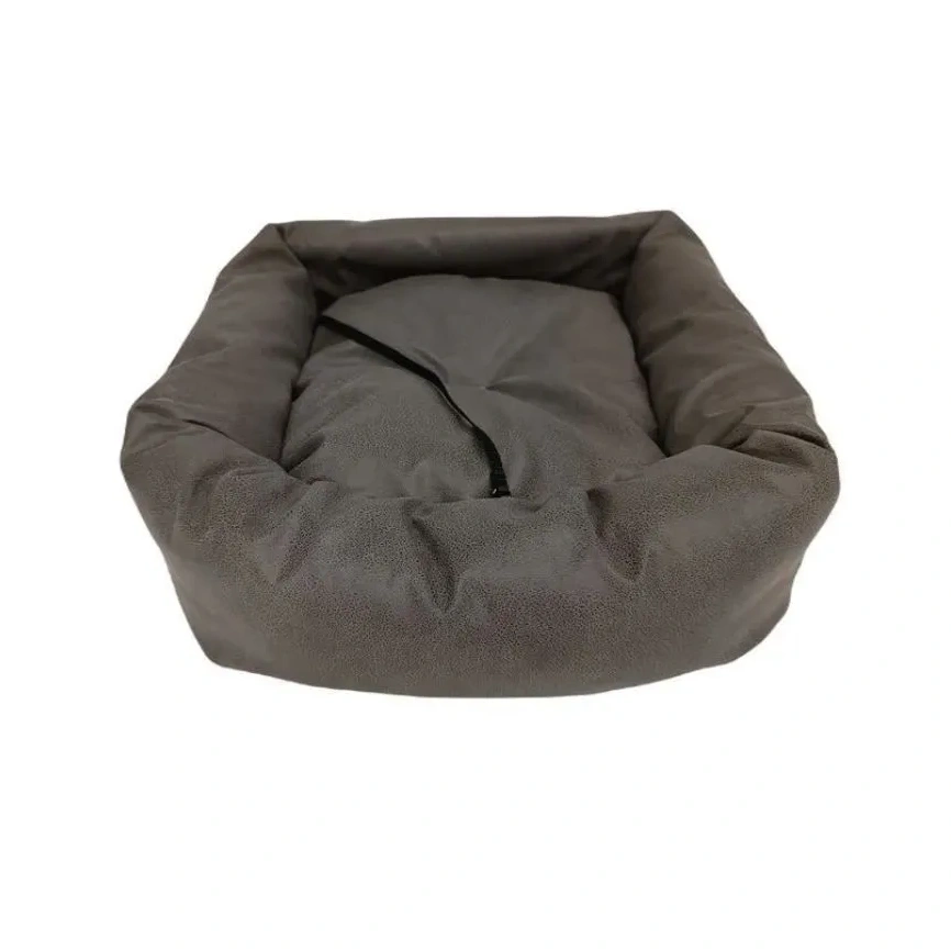 Автокресло Homepet Tokio Steel Grey для животных, темно-серое, 48 см х 52 см х 17 см фото 2