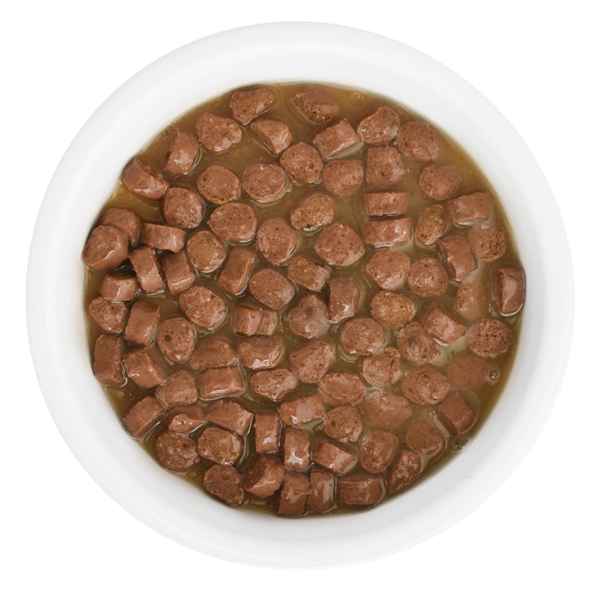 Влажный корм FLORIDA Veal & Cranberry для взрослых кошекс телятиной и клюквой в соусе, 85 г фото 4