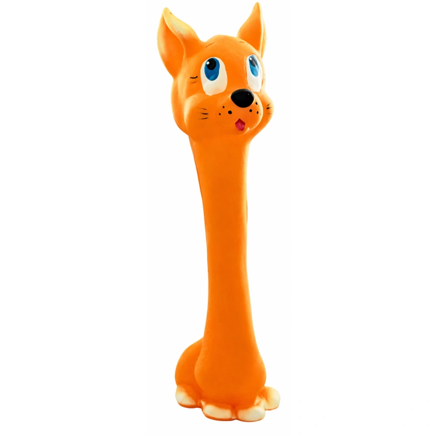 Игрушка Зооник гантель кошка, 20 см фото 1