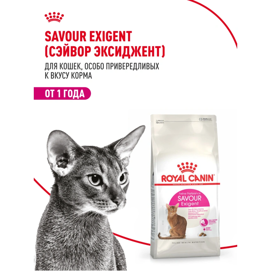 Сухой корм Royal Canin Savour Exigent для кошек, 10 кг фото 13