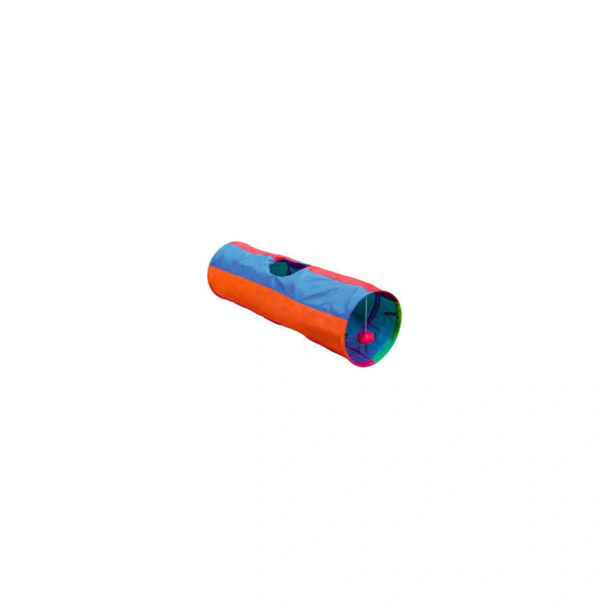 Игрушка NOBBY для кошек, Тоннель, нейлон, 25 см х 86,5 см фото 1