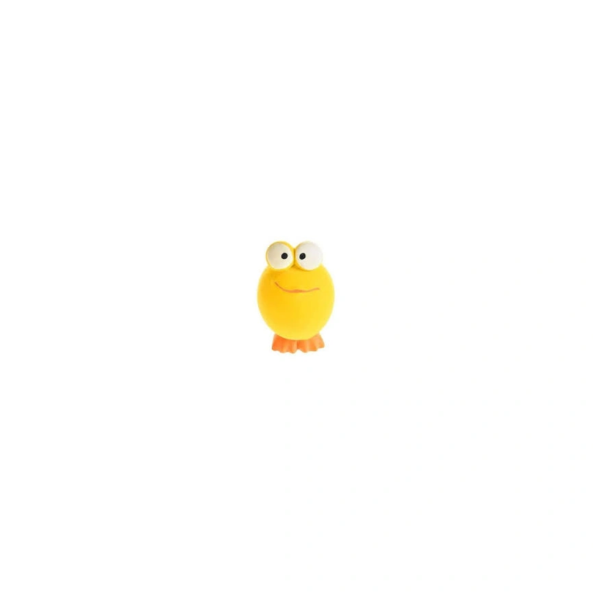 Игрушка Homepet Bubble для собак, головастик с пищалкой латекс, 1 см х 7,5 см фото 1