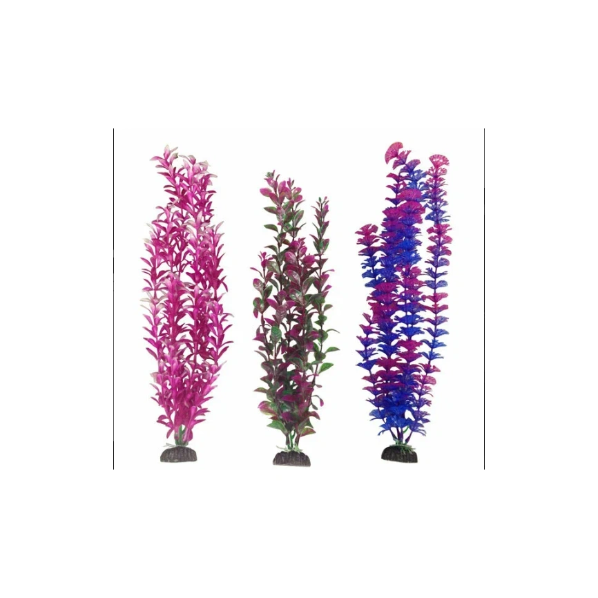 Растение Penn-Plax Aqua-Plants цветное, 3 шт, 41 см фото 1