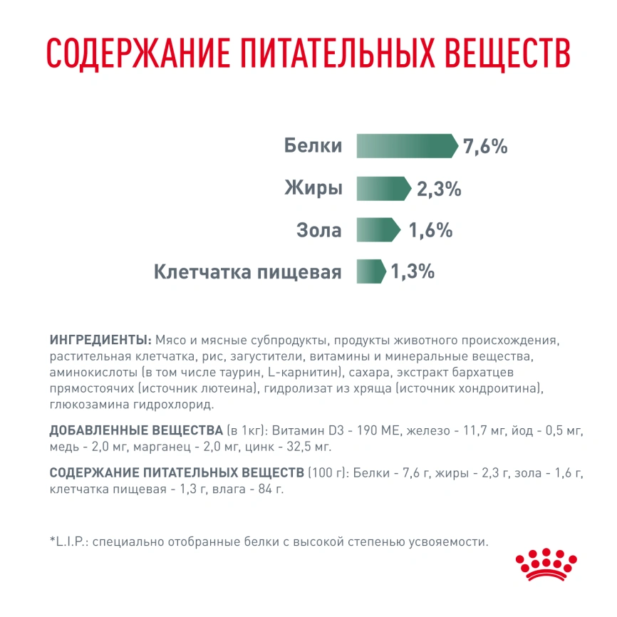 Влажный корм Royal Canin Satiety Weight Management в соусе для кошек при избыточном весе, пауч, 85 г фото 7