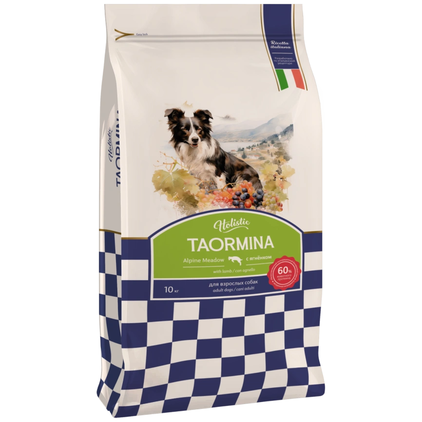 Сухой корм Taormina Lamb Alpine Meadow для взрослых собак, с ягненком, 10 кг фото 1