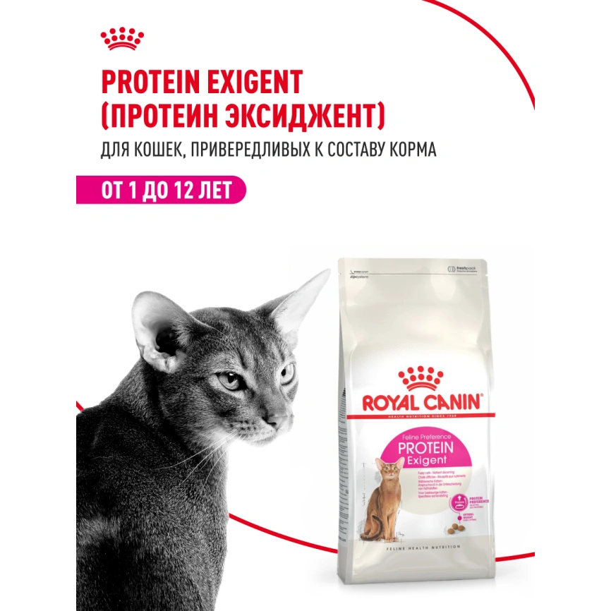 Сухой корм Royal Canin Protein Exigent для кошек, 400 г фото 13