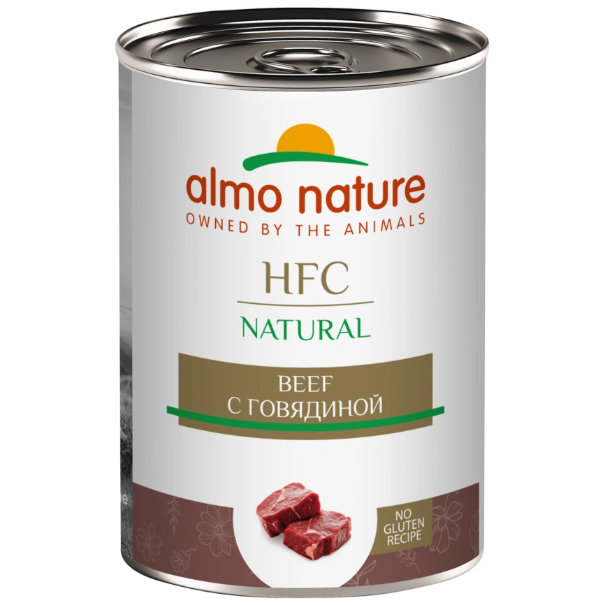 Влажный корм Almo Nature Beef для собак, с говядиной, 340 г фото 1