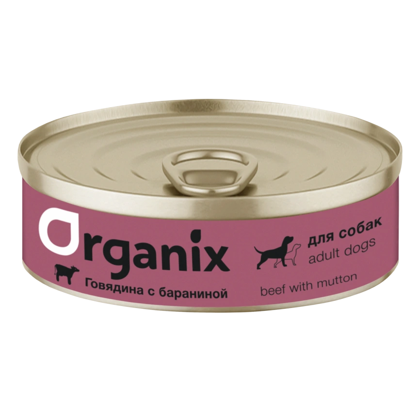 Влажный корм Organix Preventive Line Beef & Mutton для собак, с говядиной и бараниной, 100 г фото 1