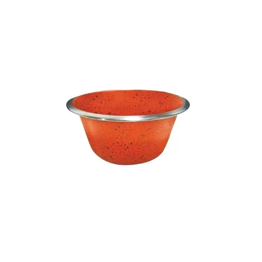 Миска Ankur Mabi Tabi для животных, металлическая, цветная, 0,28 л фото 1