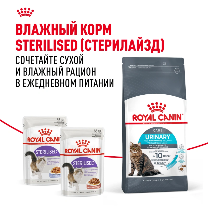 Сухой корм Royal Canin Urinary Care для кошек для профилактика мочекаменной болезни, 400 г фото 24