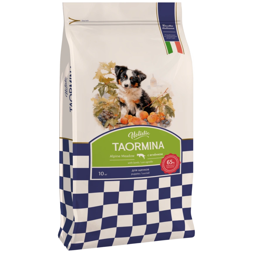 Сухой корм Taormina Lamb Alpine Meadow для щенков, с ягненком, 10 кг фото 1