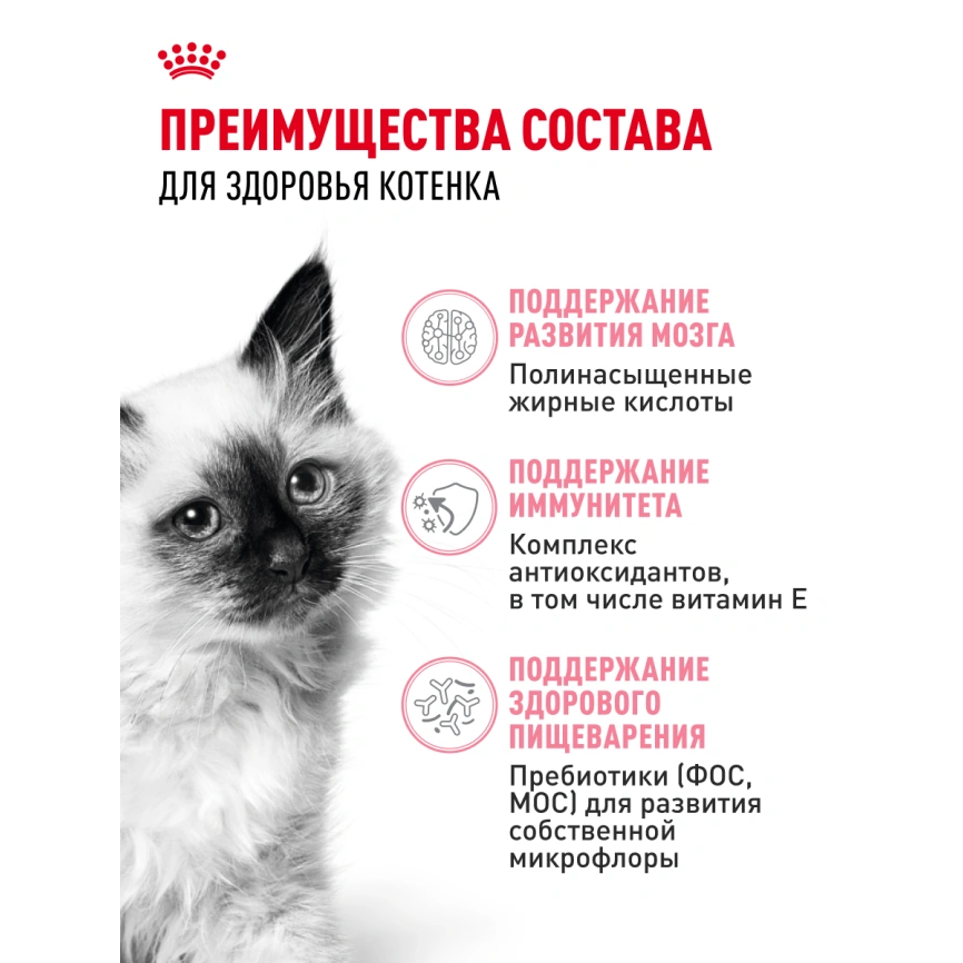 Сухой корм Royal Canin Kitten для котят, 300 г фото 21