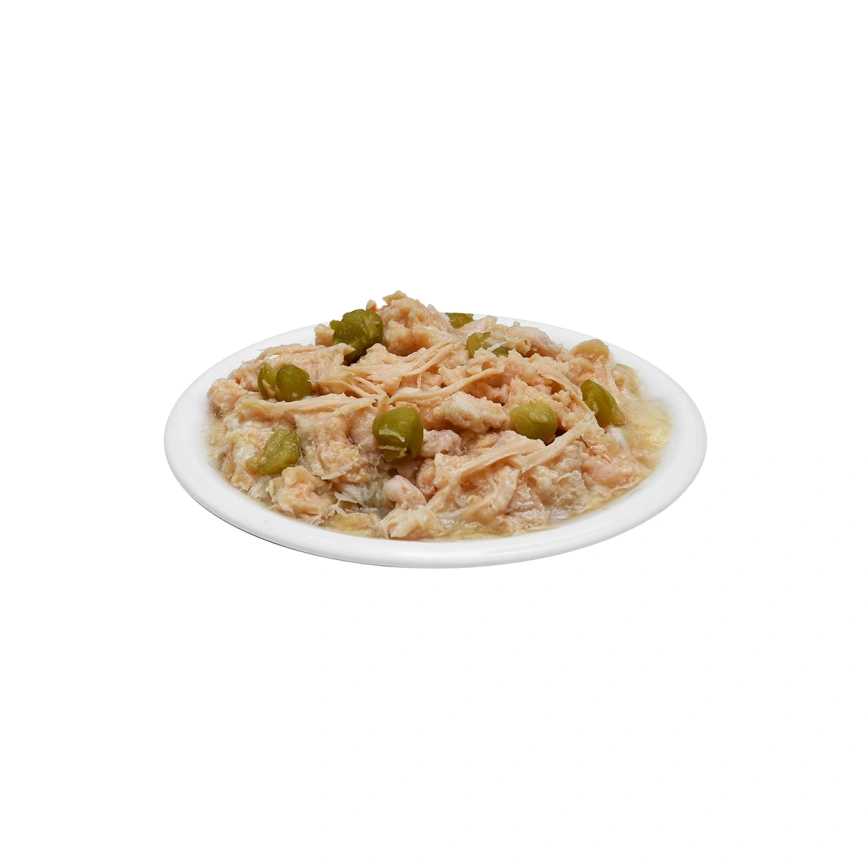 Влажный корм Almo Nature Chicken для кошек, с курицей и зеленым горошком, 100 г фото 3
