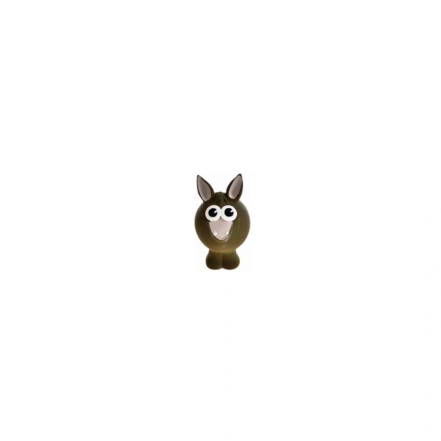 Игрушка Homepet Bubble для собак, ослик с пищалкой латекс, 13 см х 7,5 см х 7,5 см фото 1