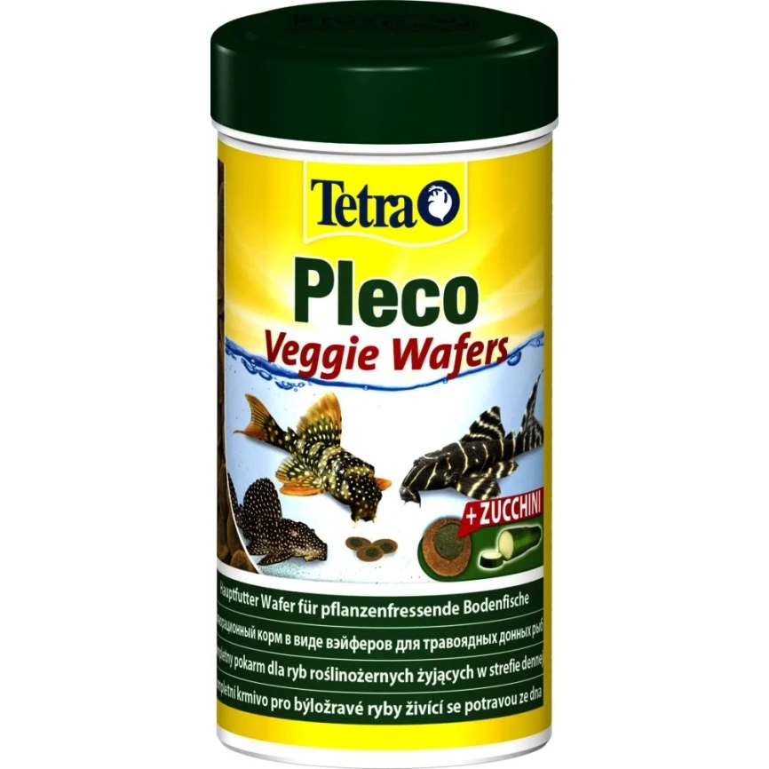 Корм для рыб Tetra Pleco Wafer для сомиков-присосок, 100 мл фото 1