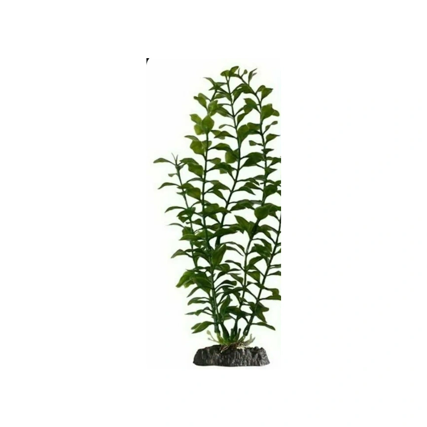 Растение Penn-Plax Red Blooming Ludwigia с грузом, 55 см фото 1