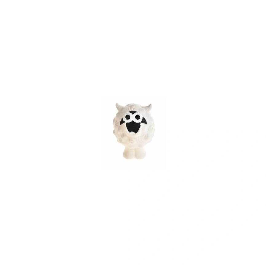 Игрушка Homepet Bubble для собак, барашек с пищалкой латекс, 1,5 см х 7,5 см фото 1