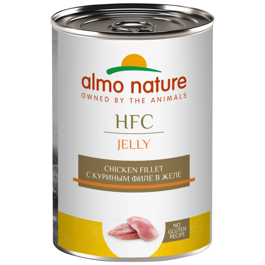 Влажный корм Almo Nature Chicken для собак с куриным филе в желе, 340 г фото 1