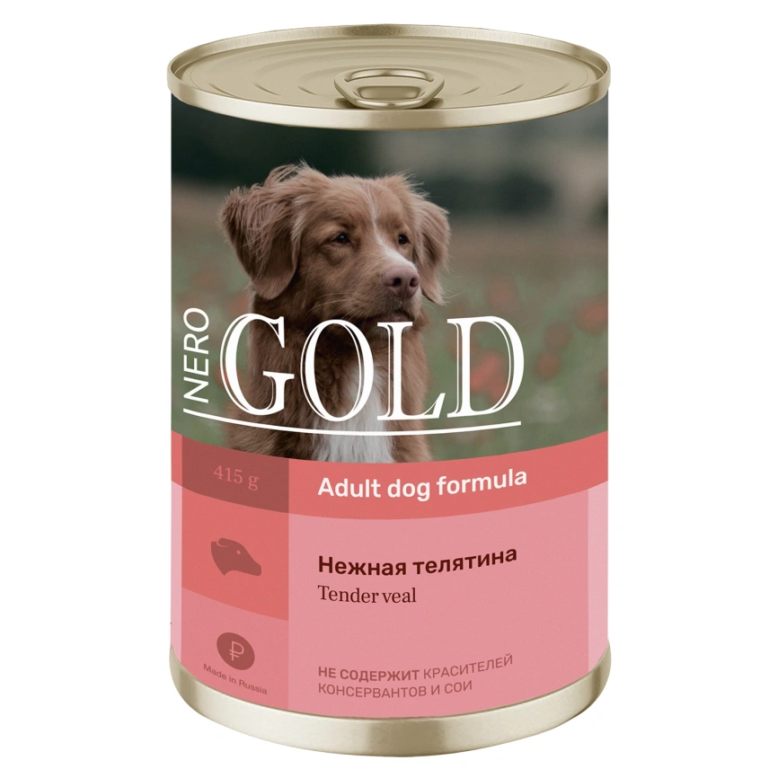 Влажный корм Nero Gold Veal для собак "Нежная телятина", 415 г фото 1