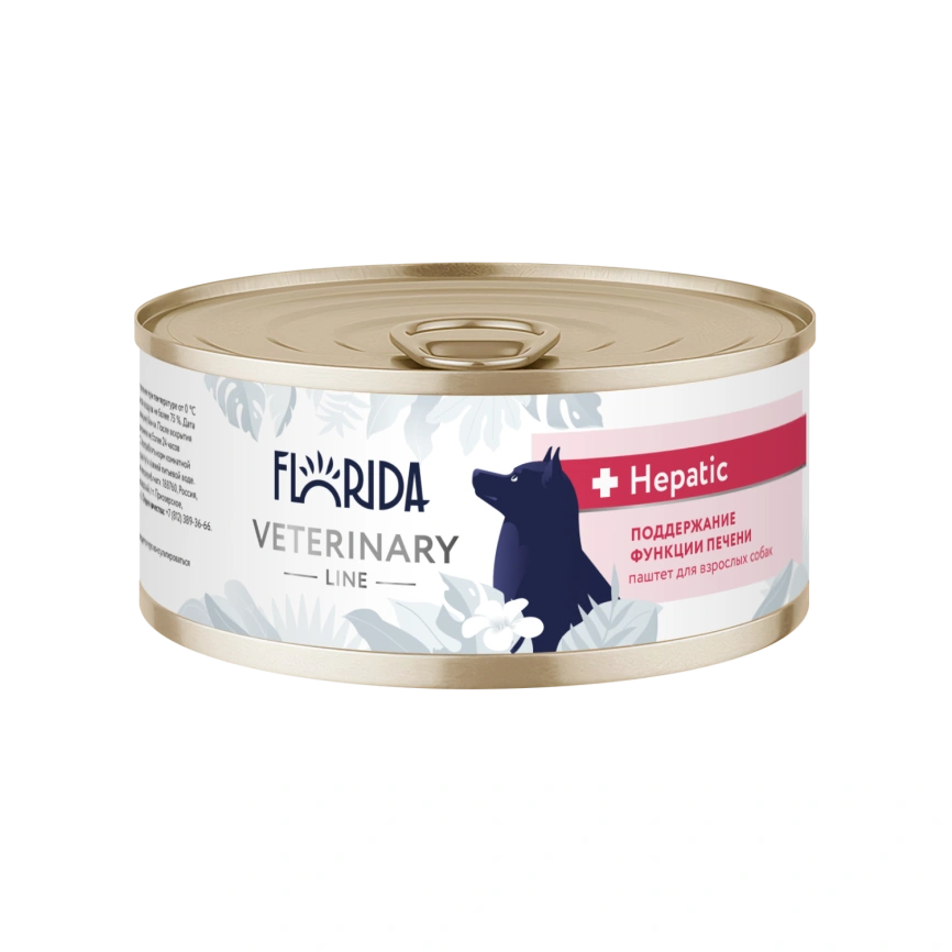 Влажный корм FLORIDA Veterinary Line Recovery для взрослых кошек и собак в период анорексии, выздоровления и послеоперационного восстановления, 100 г фото 1