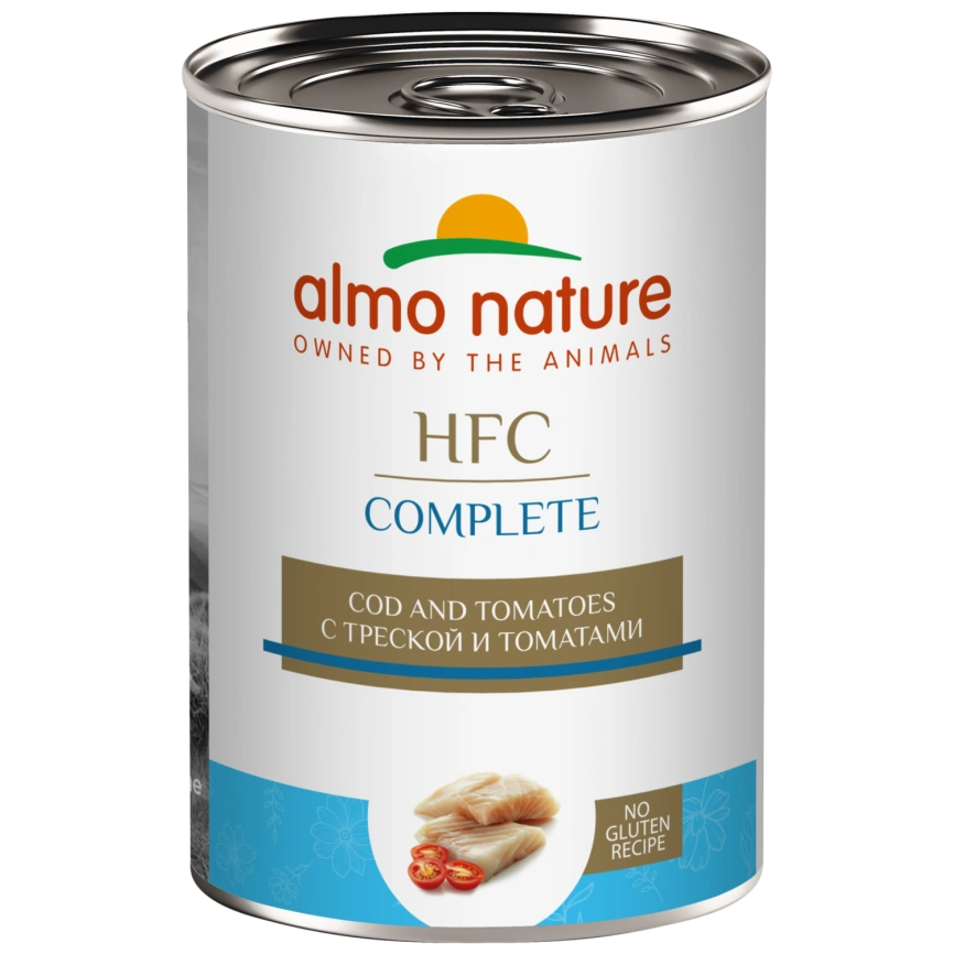Влажный корм Almo Nature Cod & Tomato для собак, с треской и томатами, 340 г фото 1