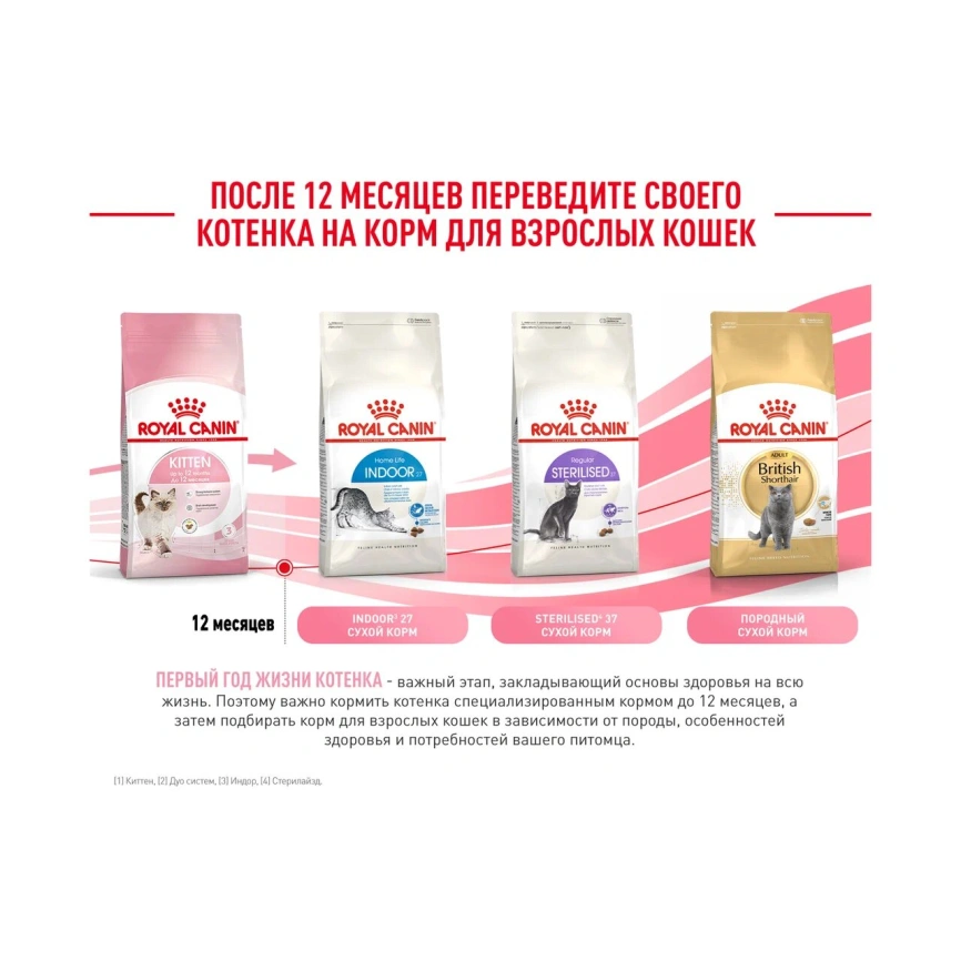 Сухой корм Royal Canin Kitten для котят, 10 кг фото 11