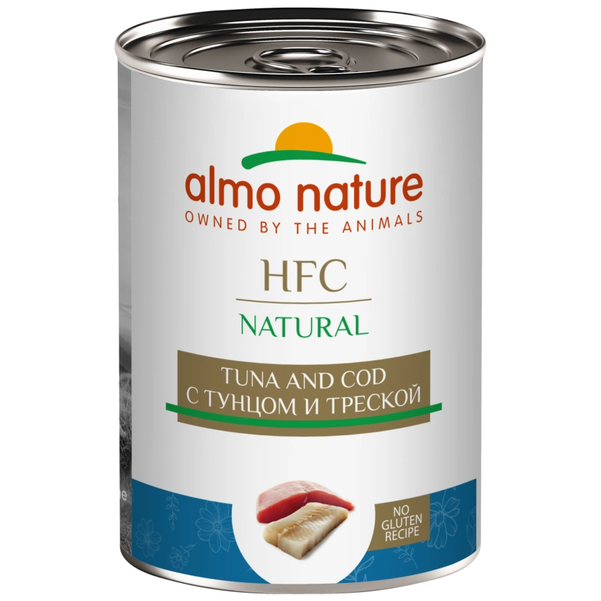Влажный корм Almo Nature Cod & Tuna для собак, с треской и тунцом, 340 г фото 1