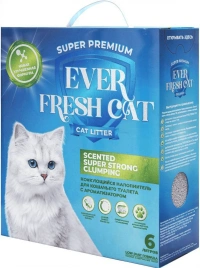 Наполнитель Ever Fresh Cat Scented Super Strong Clumping комкующийся, ароматизированный, 6 л