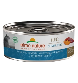 Влажный корм Almo Nature Tuna & Pumpkin для кошек, с тунцом и тыквой, 100 г