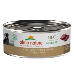 Влажный корм Almo Nature Veal для собак, с телятиной, 100 г
