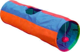 Игрушка NOBBY для кошек, Тоннель, нейлон, 25 см х 86,5 см