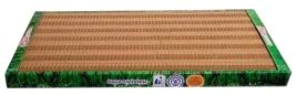 Когтеточка Когтедралка Домашняя для кошек, большая гофрокартон, 56 см х 30 см х 3,1 см