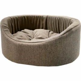 Лежак Homepet для домашних животных, Жаккард Rosy grey №4 розово-серый, 64 см х 50 см х 21 см