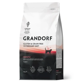 Сухой корм Grandorf VeterinaryHepatic для кошек при заболеваниях печени, 2 кг