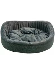Лежак Homepet Florida для домашних животных, №3 темно-зеленый, 57 см х 45 см х 20 см