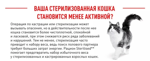 Сухой корм Royal Canin Sterilised для кастрированных котов и стерилизованных кошек, фото 15