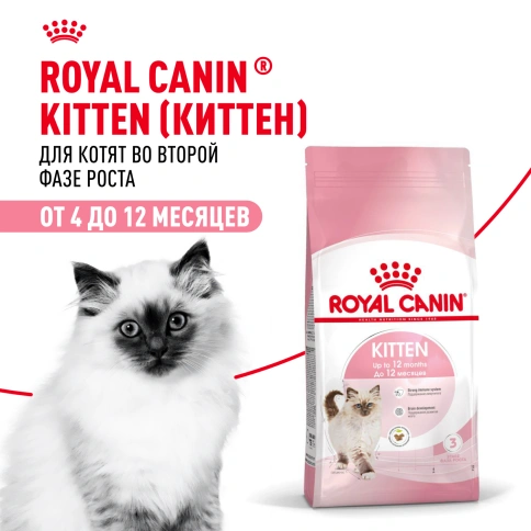 Сухой корм Royal Canin Kitten для котят, 300 г фото 17